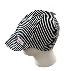 Comeaux Black & White Size 7 1/4 Reversible Welders Hat *New*